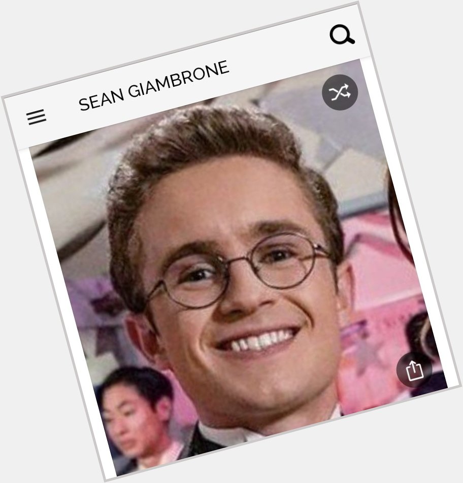 Happy birthday to this great actor.  Happy birthday to Sean Giambrone 
