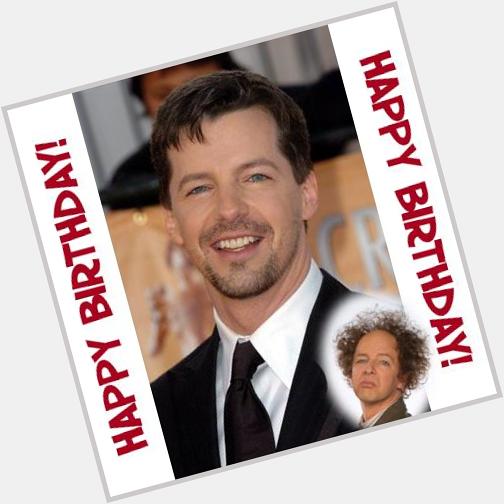 Happy Birthday to Sean Hayes! We re sure he ll be great again as Larry in next new Three Stooges movie! 