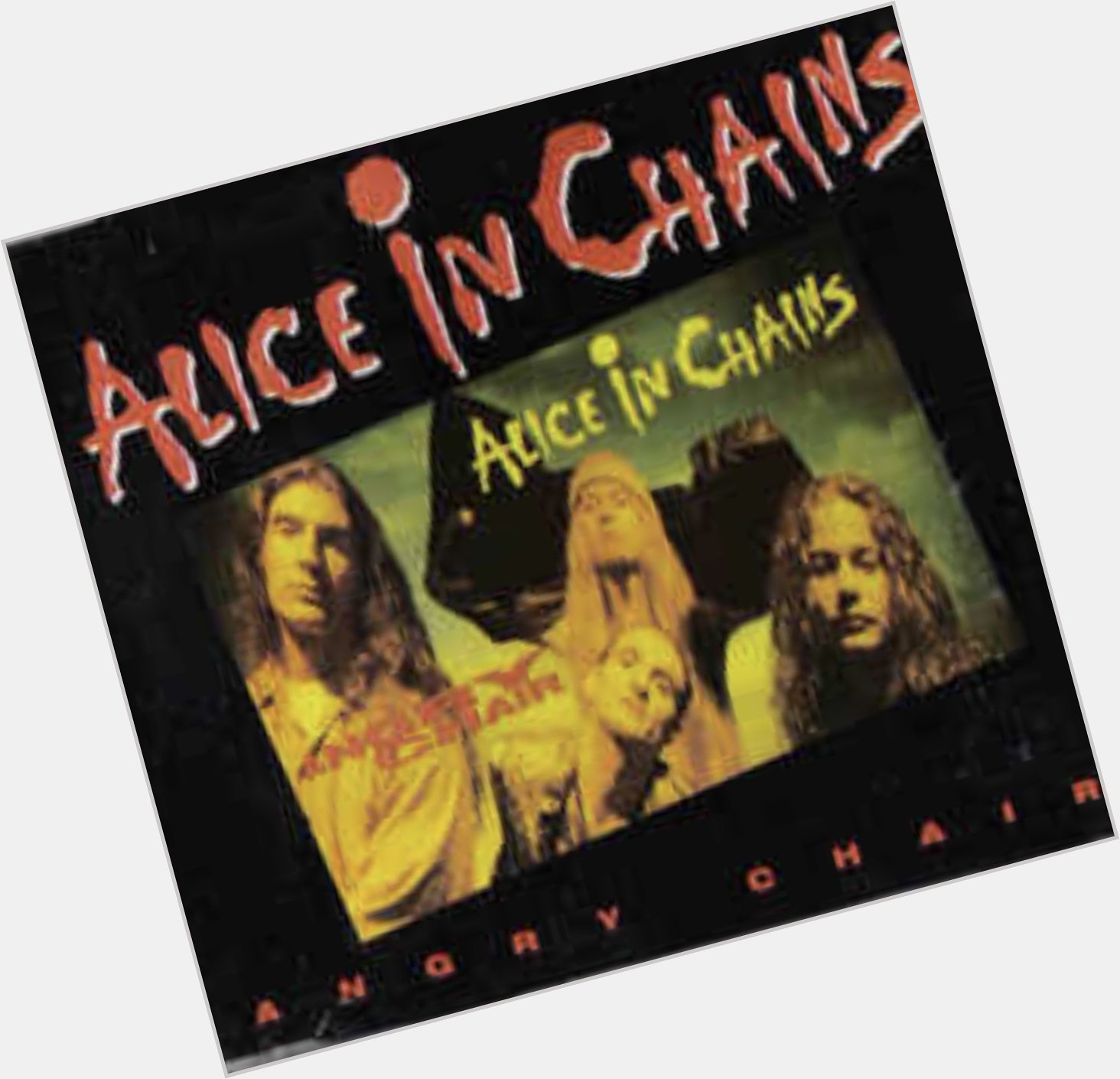 Alice In Chains Angry Chair from the great album Dirt. Happy Birthday to my old friend drummer Sean Kinney 