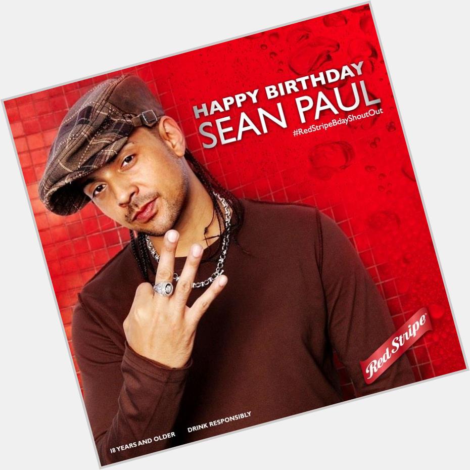 Happy Birthday Sean Paul  