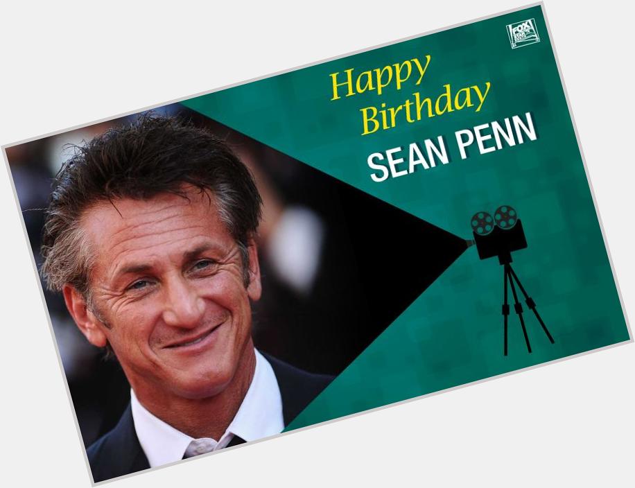 One of the most versatile actors of Hollywood celebrates his birthday today. Happy birthday Sean Penn! to wish him 