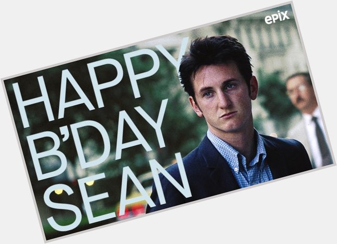 Let s all wish Sean Penn a happy bday!  Catch State of Grace, only on 