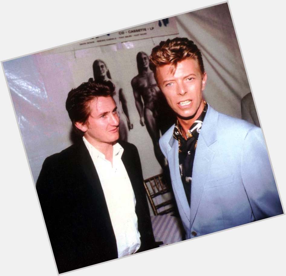  Happy 61st birthday Sean Penn! with David Bowie, Tin Machine II 