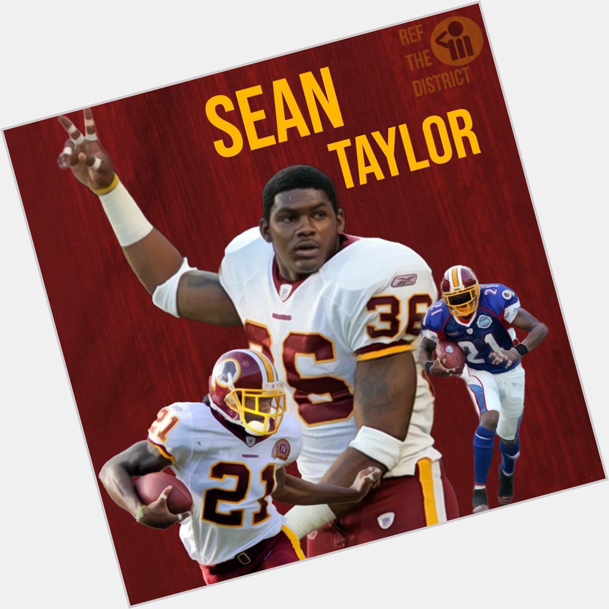 Happy birthday to the legend, one of the best to ever take the field, Sean Taylor. 