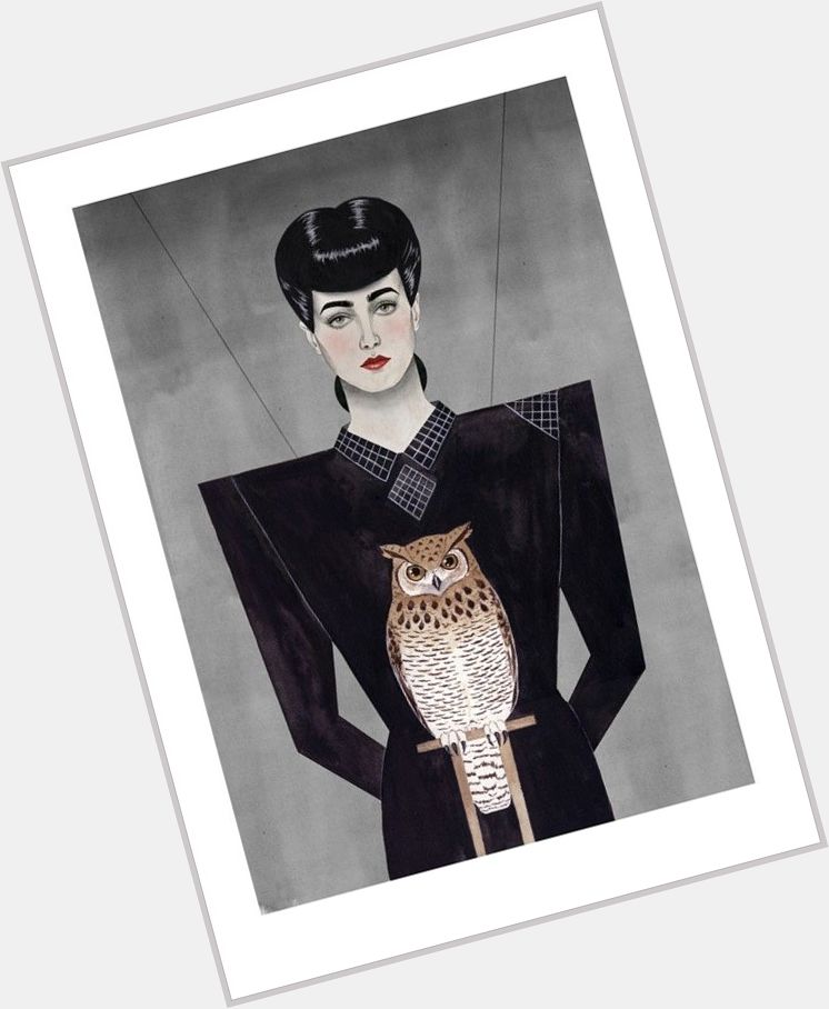 "Do you like our owl?" - Rachael

Happy Birthday Sean Young.   