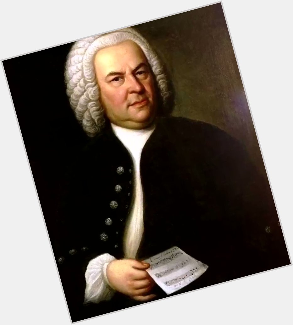 Happy 336th birthday to Johann Sebastian - born on this day March 31, 1685! 