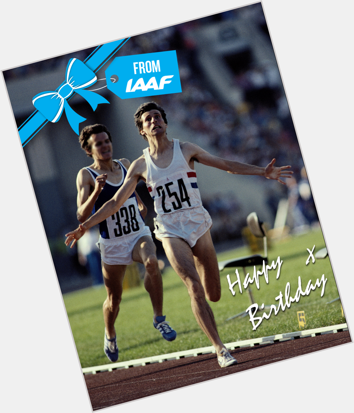  Happy Birthday to 2-time Olympic Champion and IAAF President Sebastian Coe 