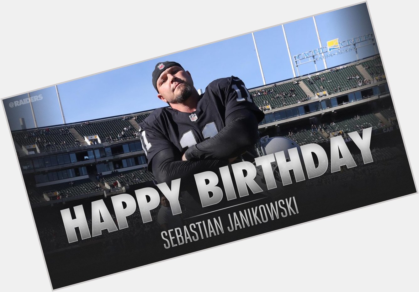 Happy Birthday to kicker Sebastian Janikowski! 