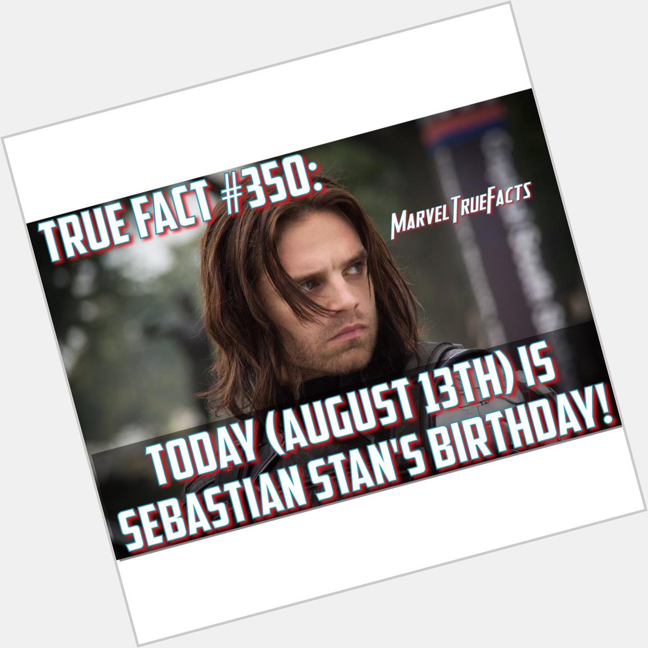 Happy Birthday Sebastian Stan! 