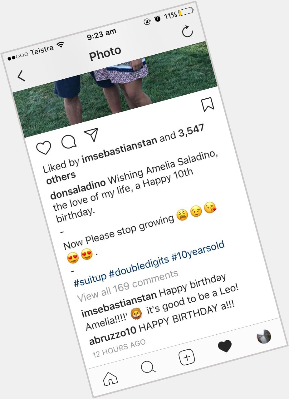 Did sebastian stan basically wish me a happy birthday? yes, yes he did. 