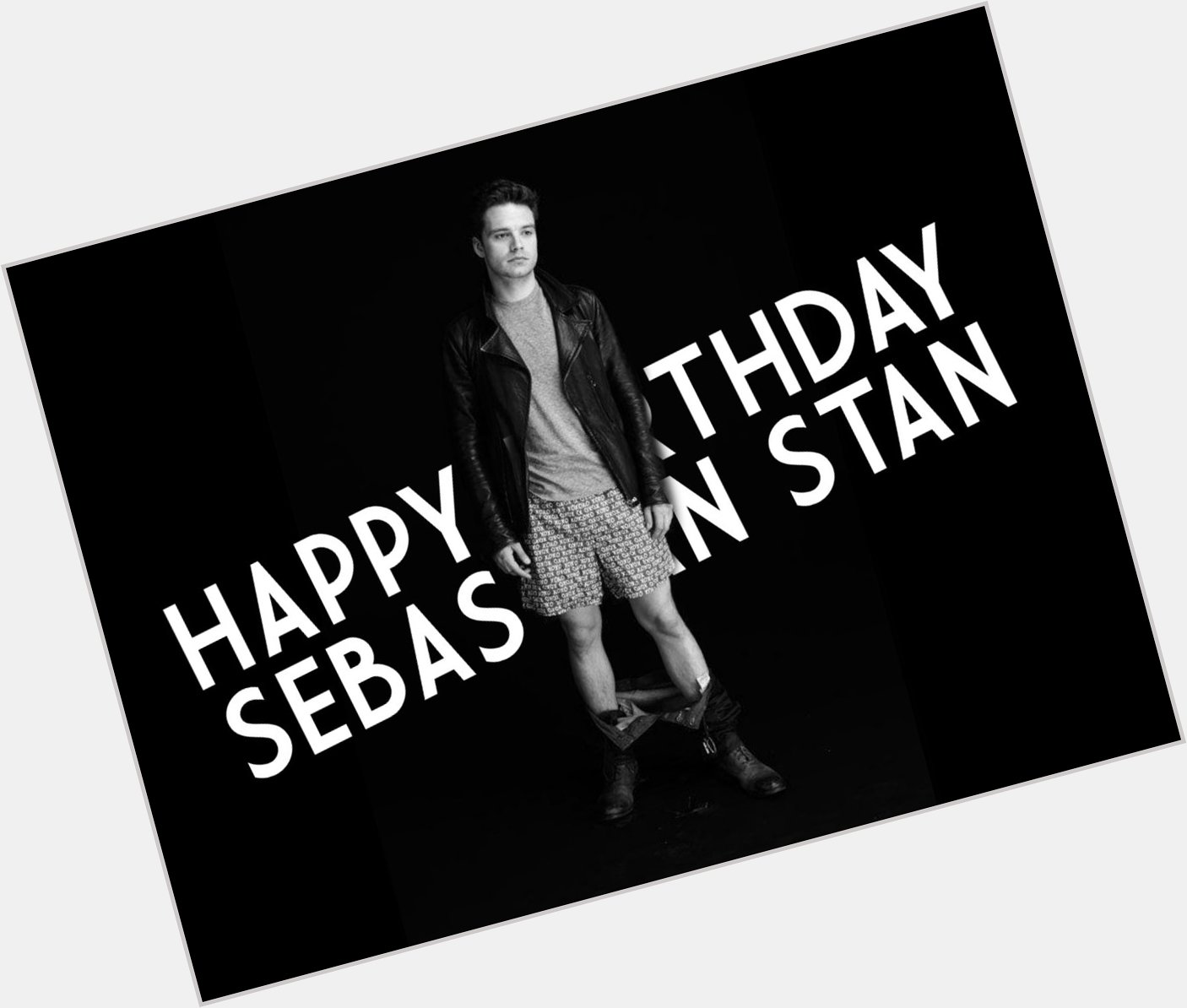 Wishing Our Very Own Bucky, Sebastian Stan A Very Happy Birthday     