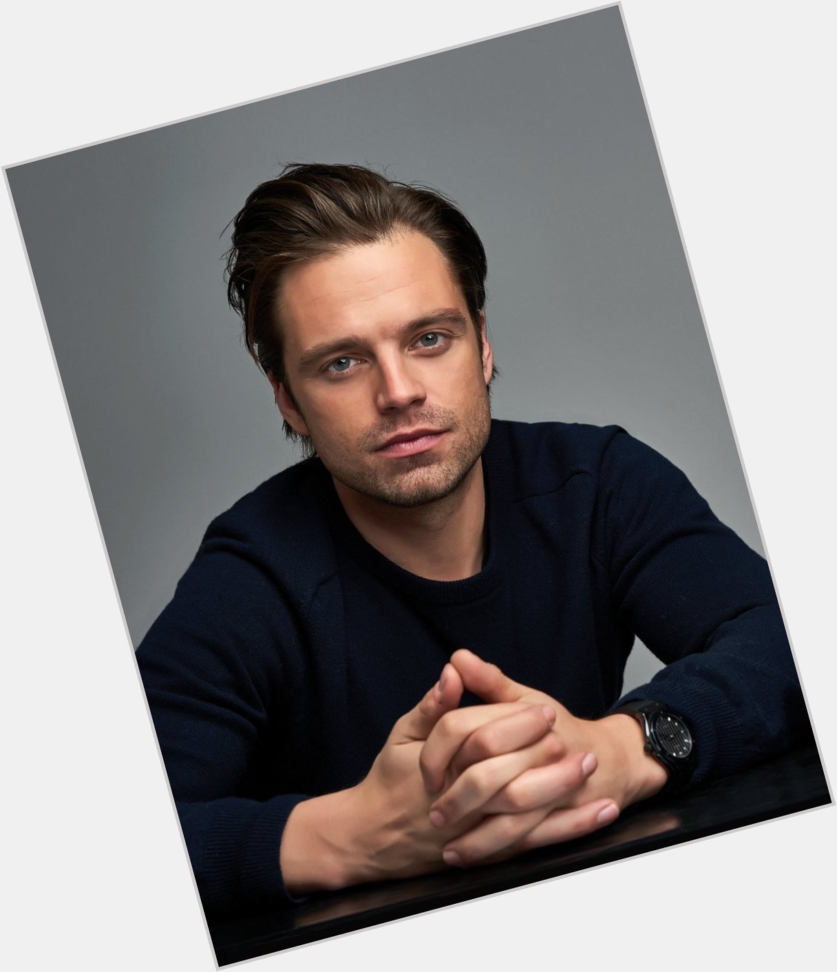 //Happy birthday to the Man, the Myth, the Legend, my Winter Soldier/White Wolf, Sebastian Stan!!!!               