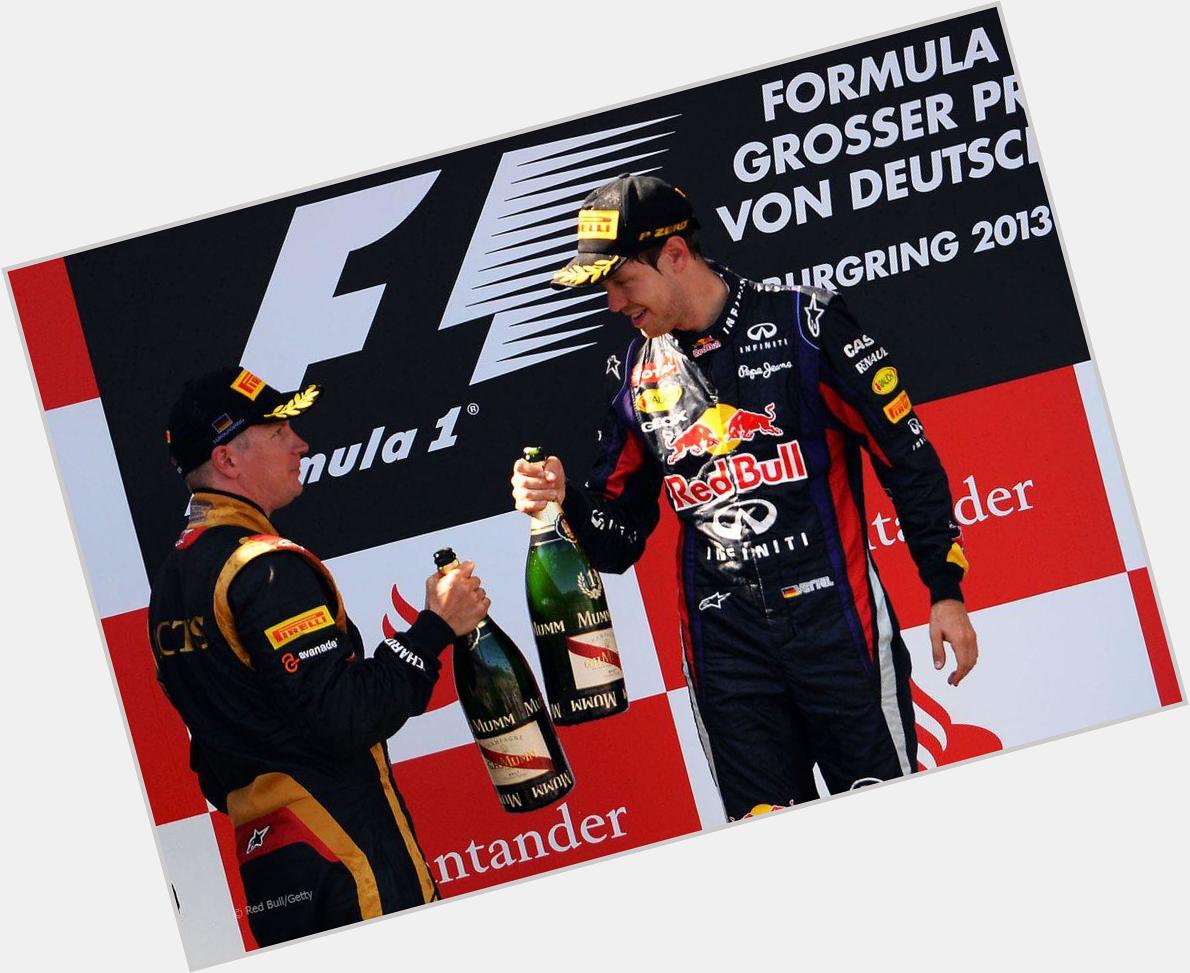 Kimi Räikkönen\s friend & team-mate turns 28 today! 

Very happy 28th birthday to Sebastian Vettel!  