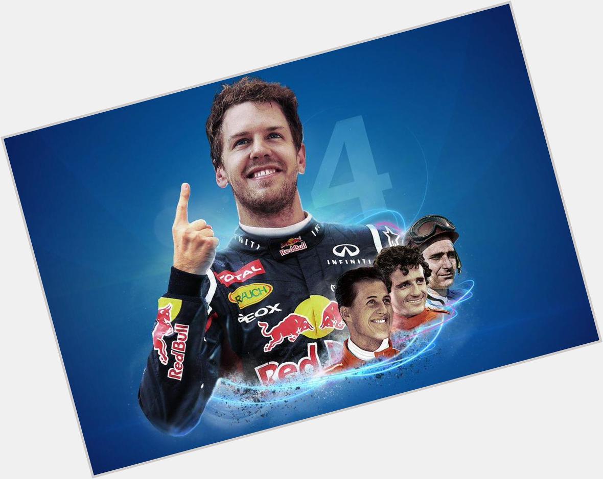Happy Birthday to Sebastian Vettel! 