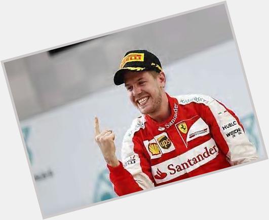 Happy Birthday to my favourite F1 driver and 4 times world champion Sebastian Vettel 