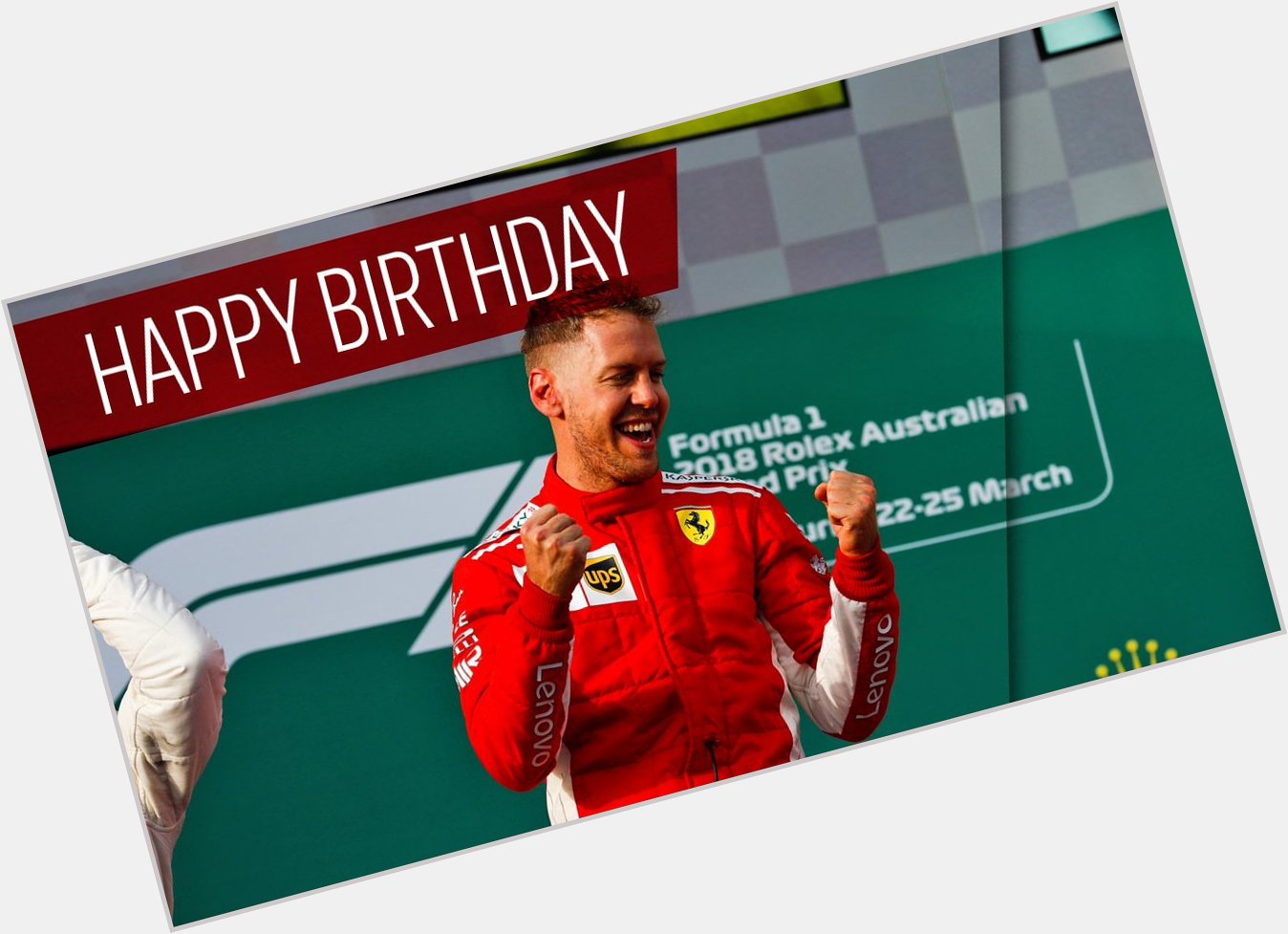 Happy birthday, Sebastian Vettel! The driver turns 31 today  