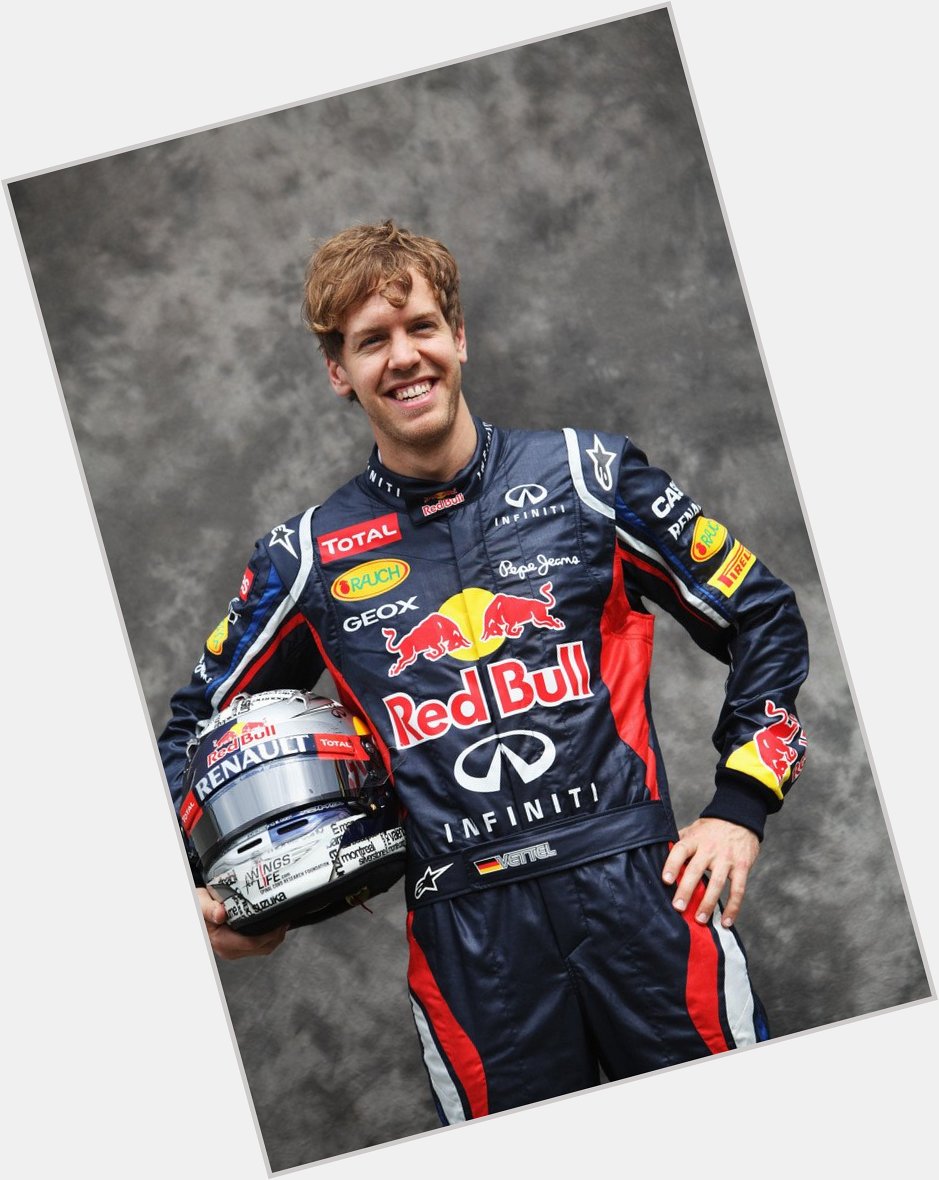 Happy birthday Sebastian Vettel(born 3.7.1987) 