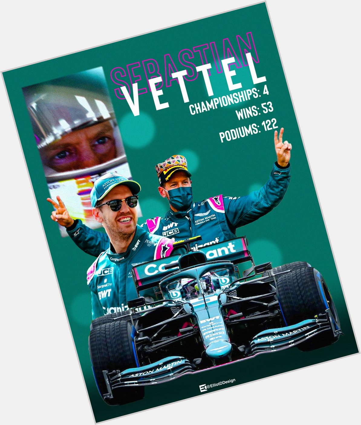 Happy birthday to F1\s wholesome king Sebastian Vettel 