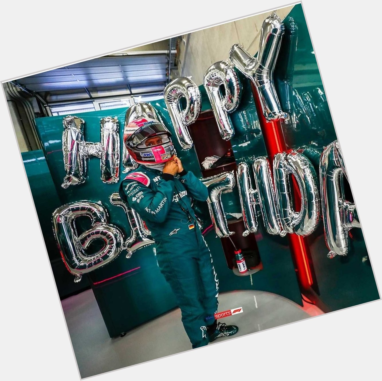 Happy Birthday, Sebastian Vettel.             