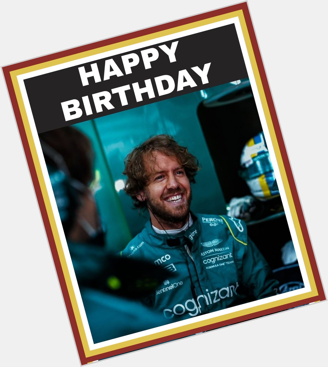 Happy birthday Sebastian Vettel! 