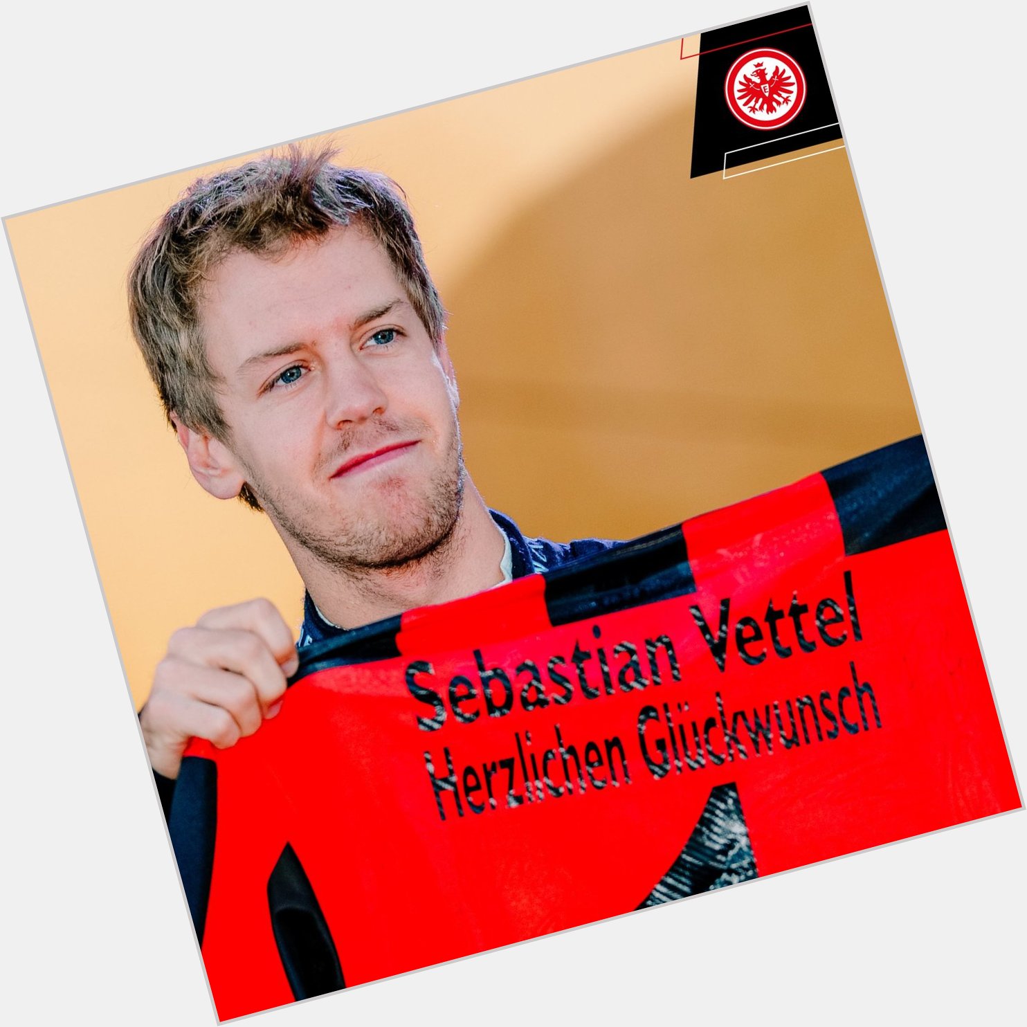 Happy birthday, Seb!  Our lifelong member Sebastian Vettel turns 3  5  today! 