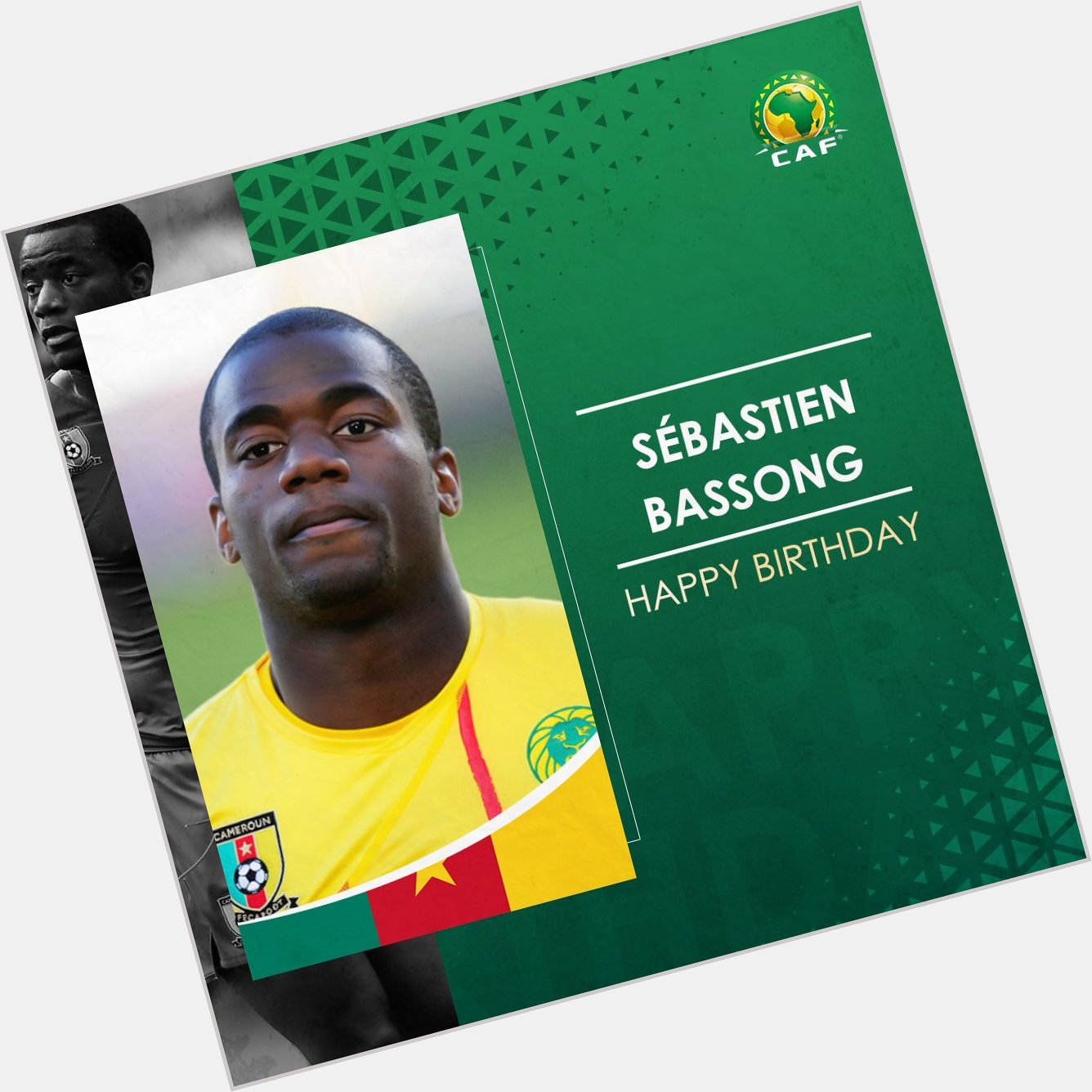   Happy Birthday to Cameroonian defender Sébastien Bassong! Best wishes! 
