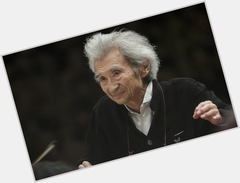 A very happy 87th birthday to Seiji Ozawa! 