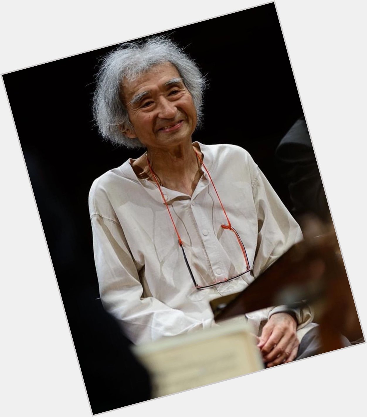 Happy Birthday  Maestro Seiji Ozawa!   Keep Listening! 