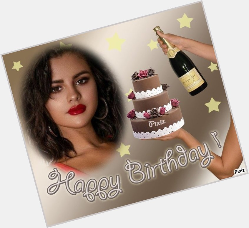 Happy birthday Selena Gomez on 22 July 