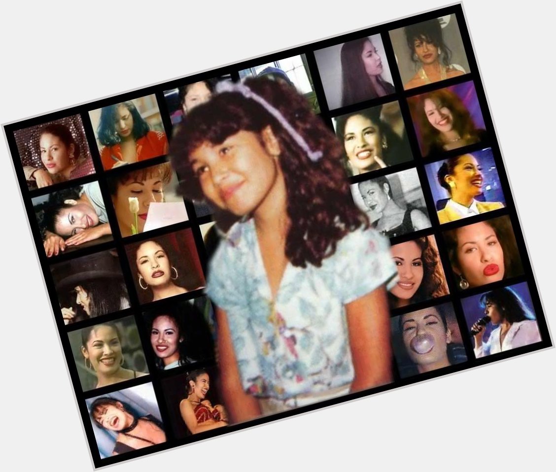 Happy Birthday to mi reina   Selena Quintanilla Pérez. She would\ve been 46 today si no la hubieran matado. :( 