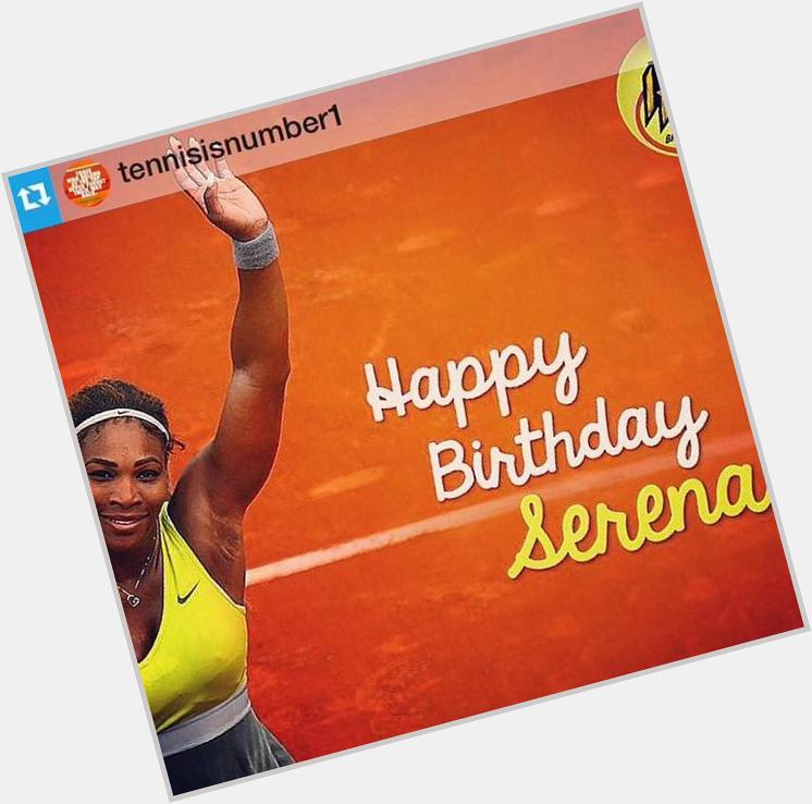   Happy 33rd Birthday Serena!         