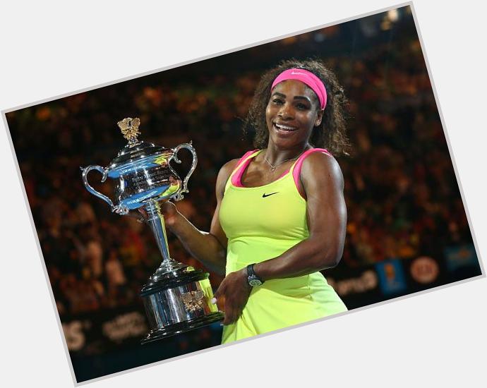 Happy birthday, Serena Williams!

6x Australian Open
3x French Open
6x Wimbledon
6x US Open

Legend. 
