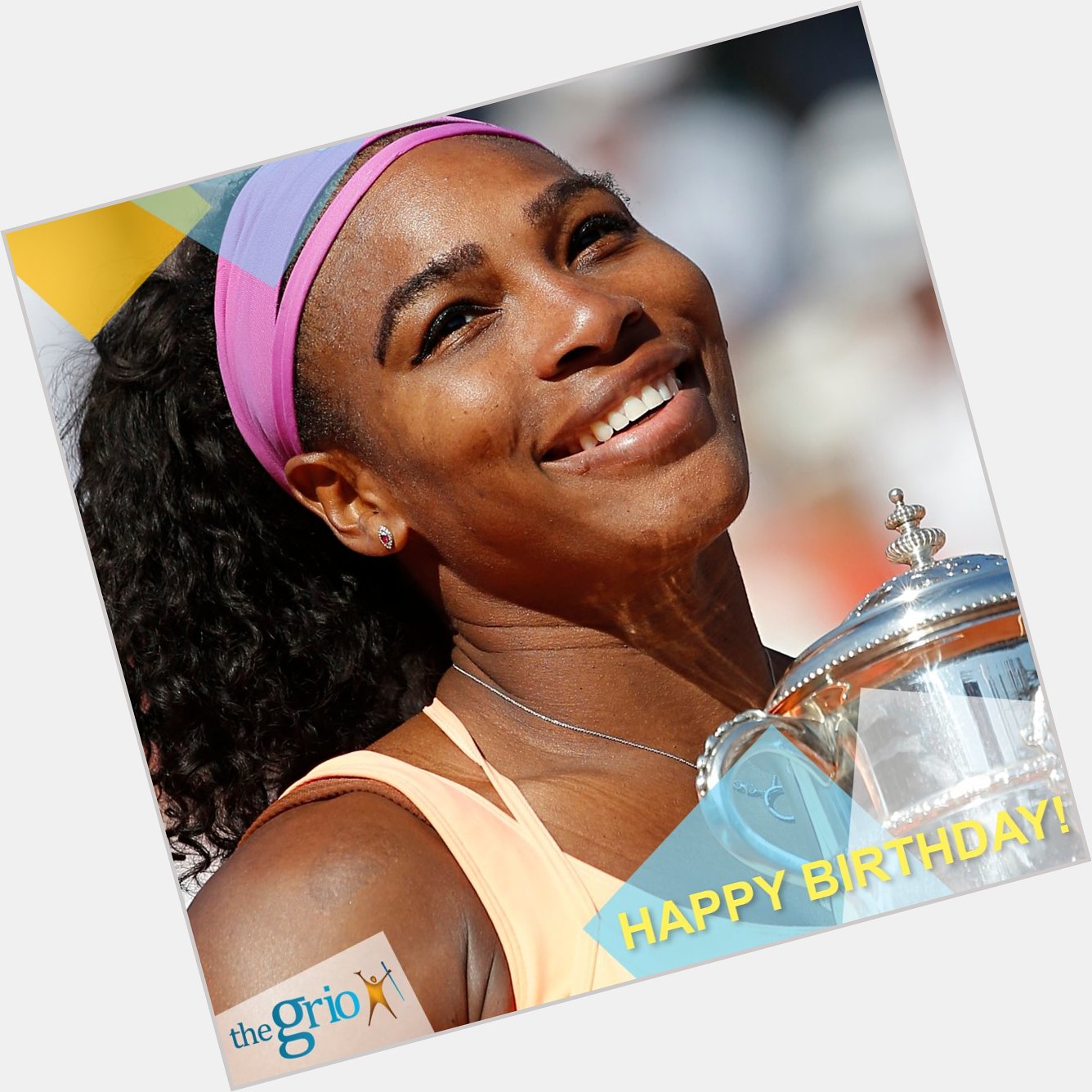 Shouting a Happy Birthday to the goddess, Serena Williams, on her special day!  
