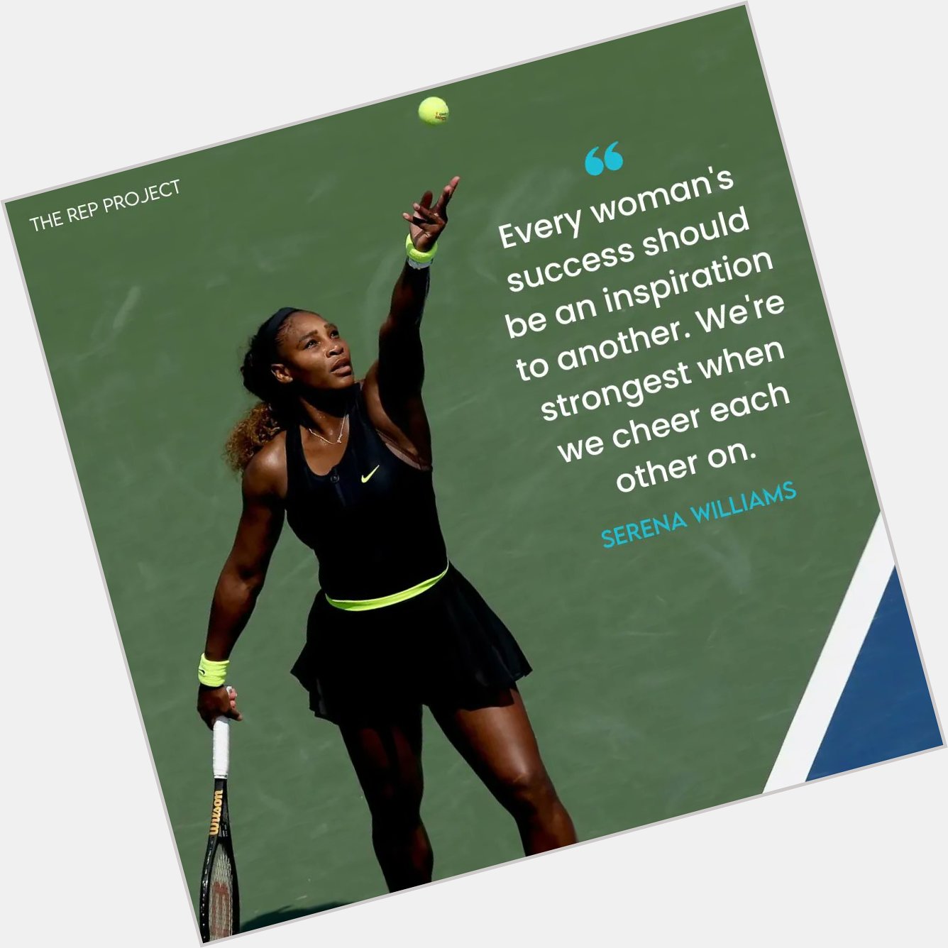 We\ll always be cheering Serena Williams on! Happy Birthday to the GOAT! 