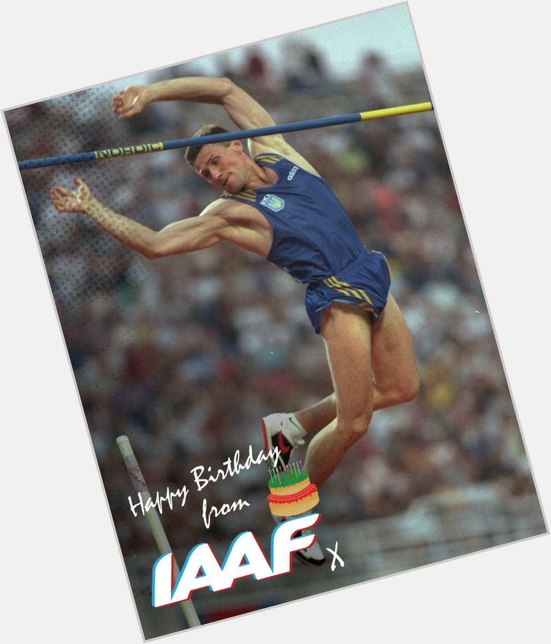 Happy birthday, Just a handful of world records, six consecutive world titles and an Olympic gold. 