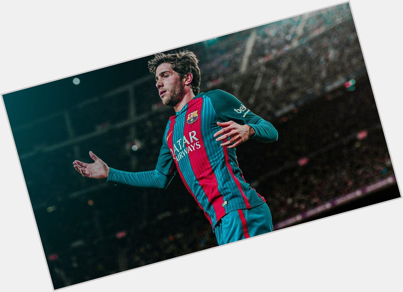 Wishing Sergi Roberto a very happy 29th birthday, hoping to see you on the pitch soon again love <3 