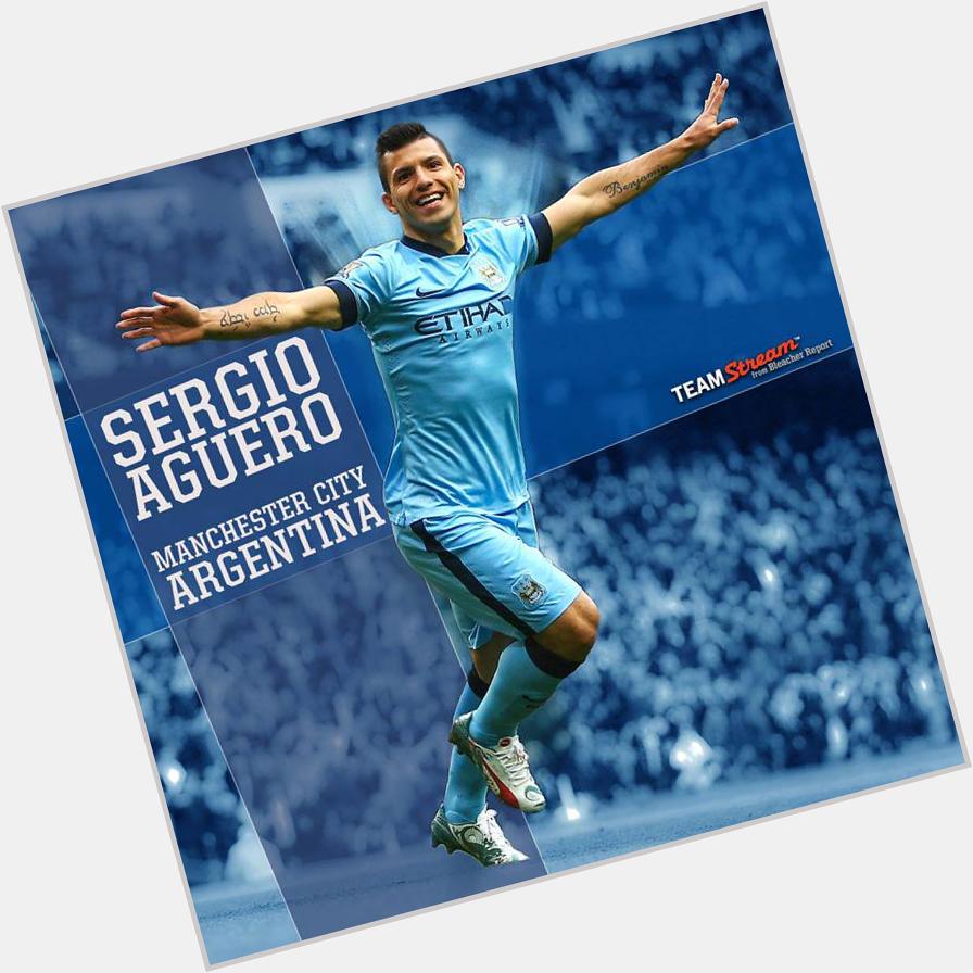 Happy 27th birthday Sergio Aguero,
Manchester City FC and AFA - Selección
Argentina striker! 