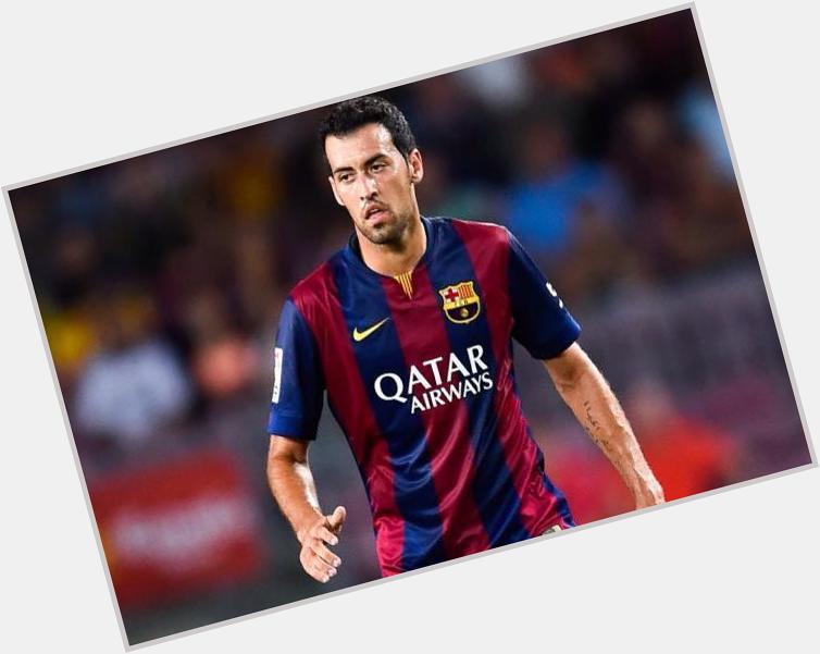 Happy 27th birthday to one of the best defensive midfielder sergio busquets 