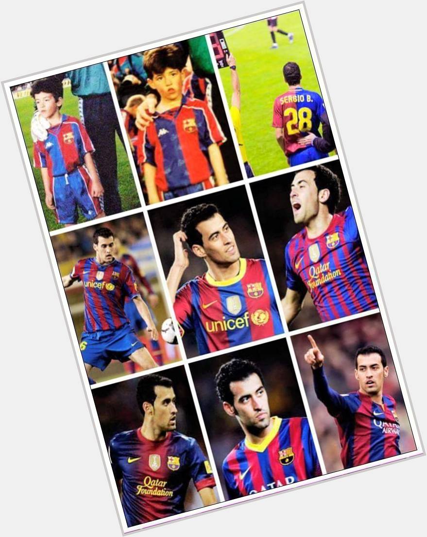 Happy Birthday Sergio Busquets Burgos. Words can\t describe how much we love and adore you. 