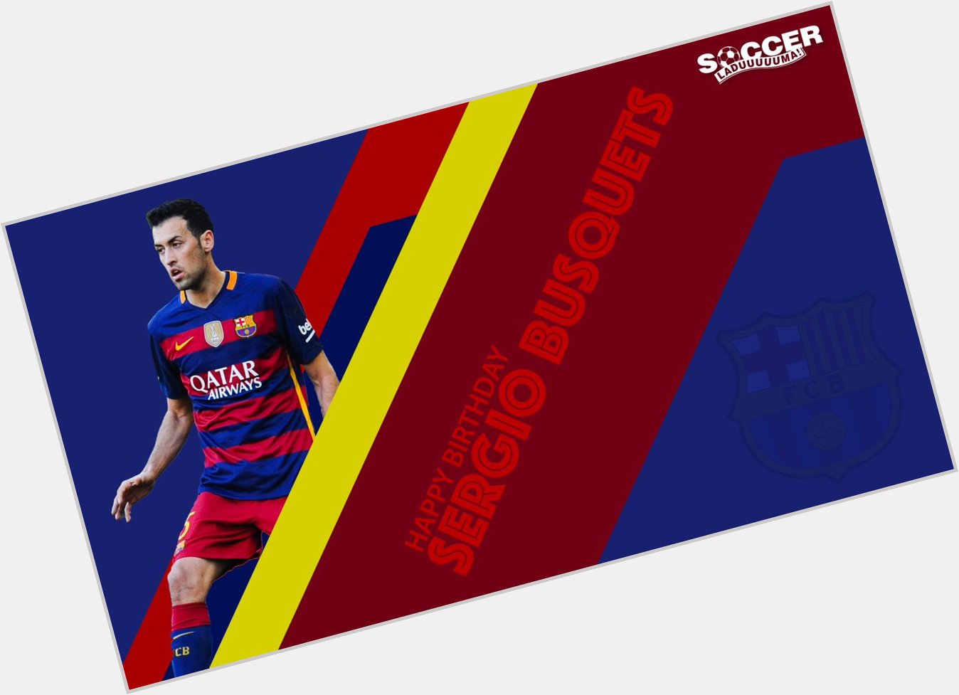 Happy Birthday Sergio Busquets   Here\s to many more years. Send through your wishes here. 