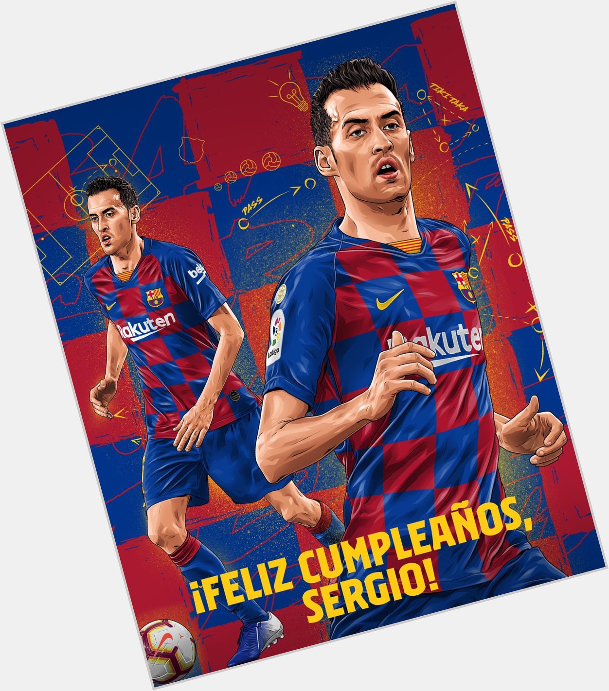 Happy Birthday Sergio Busquets. 