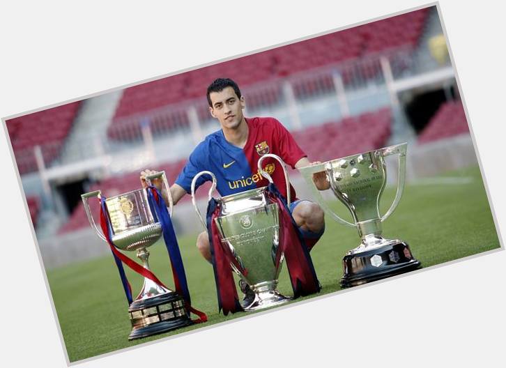 Happy Birthday to Sergio Busquets!! Best DM of the era. Best of luck for the upcoming season. 