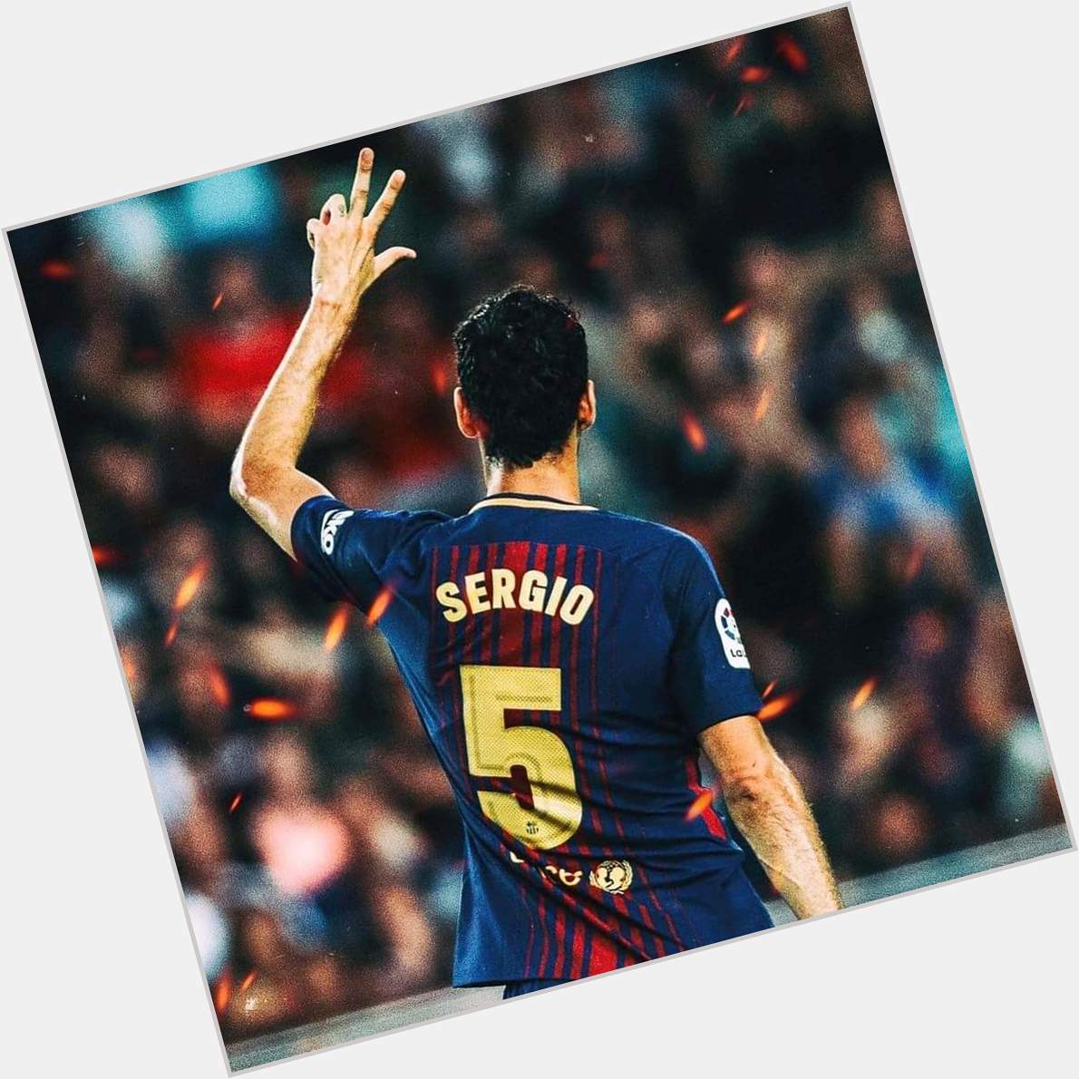 Happy 32nd birthday Sergio Busquets. Feliz Cumpleanos..        