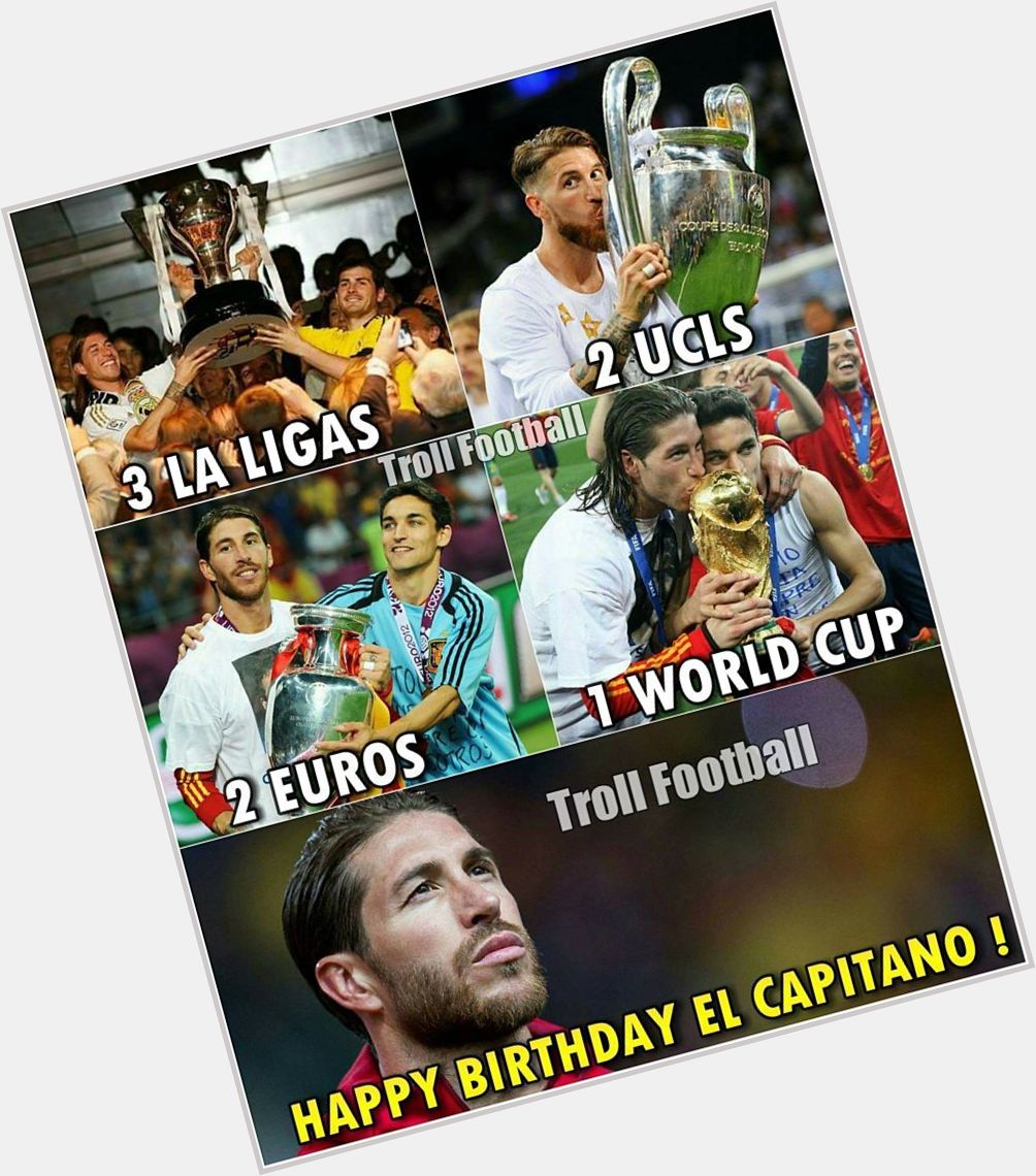 Happy Birthday to The Heartbeat of Real Madrid, one and only Mr.92:48  Sergio Ramos 