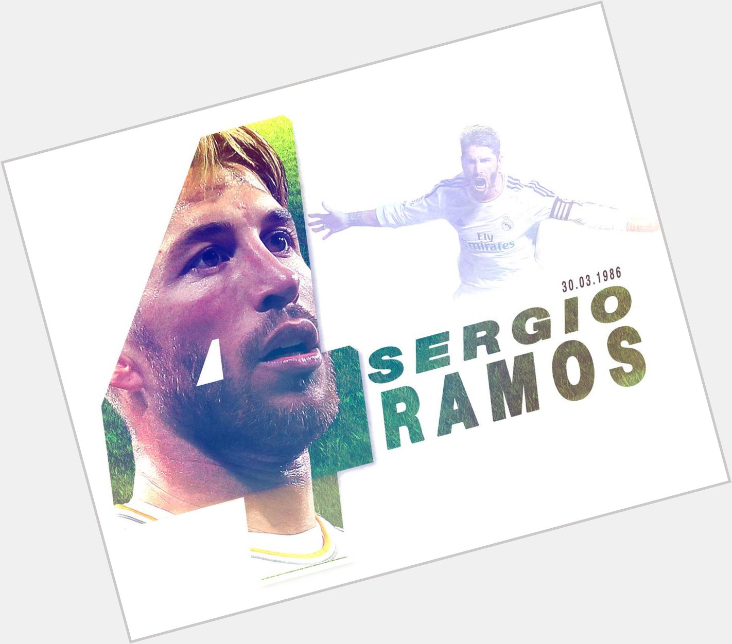 Selamat ulangtahun Sergio Ramos / happy birthday Sergio Ramos from your fans in Indonesia 