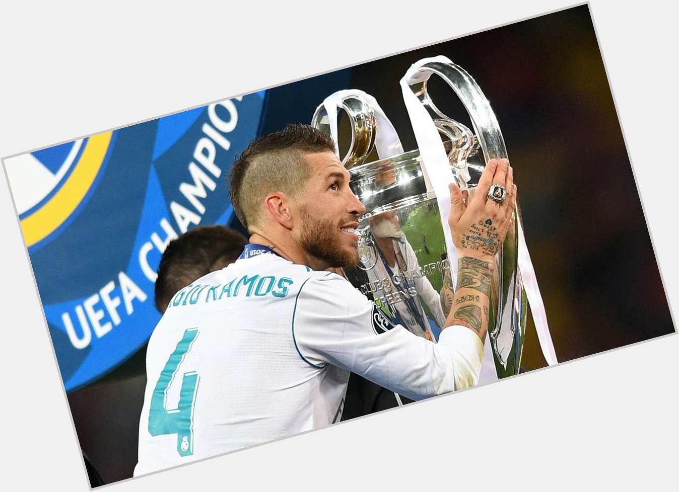 Real Madrid Skipper Sergio Ramos today turns 34. Happy birthday to the champ! 
