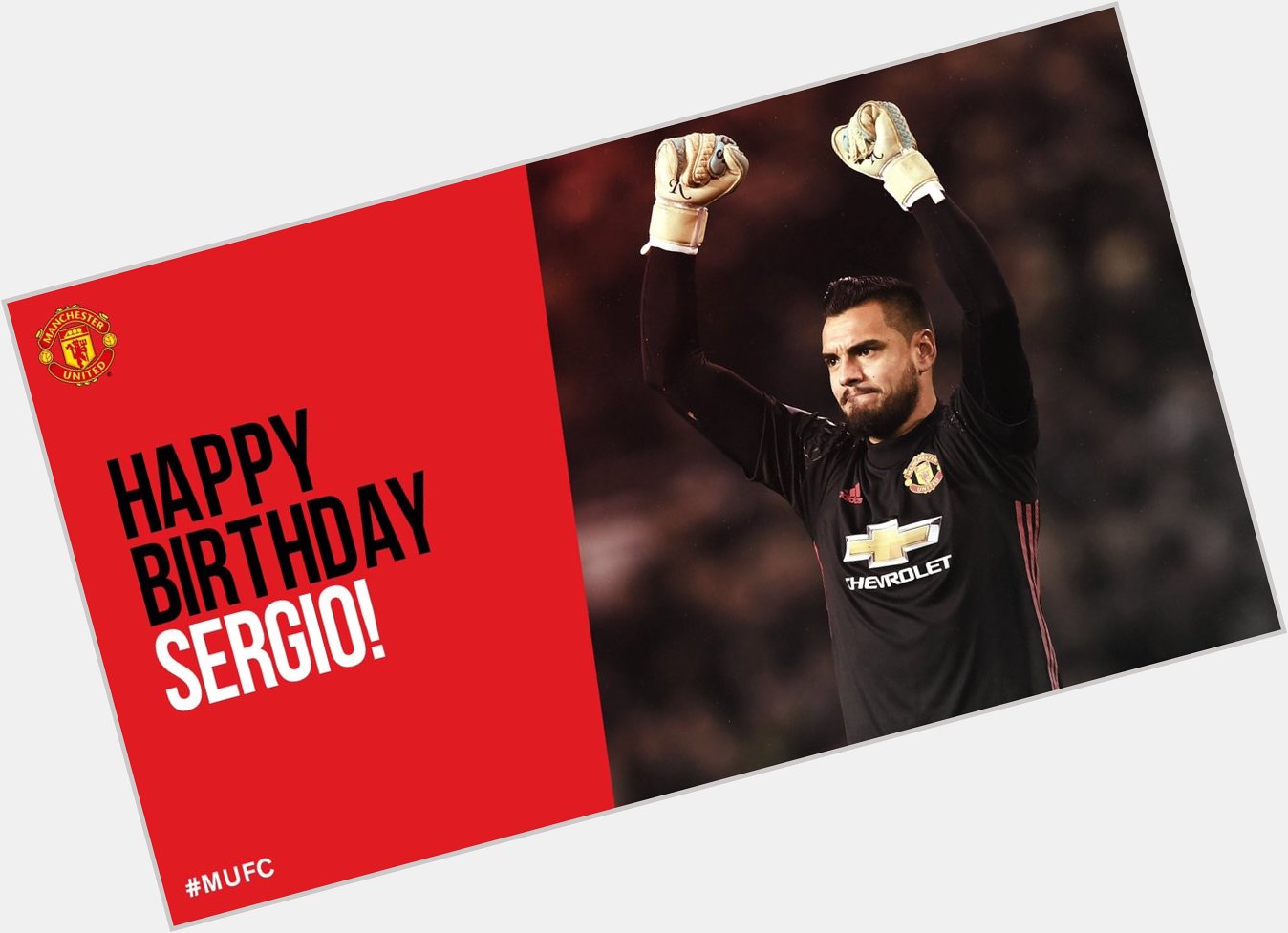 Happy Birthday Sergio Romero, he\s 30 today.   