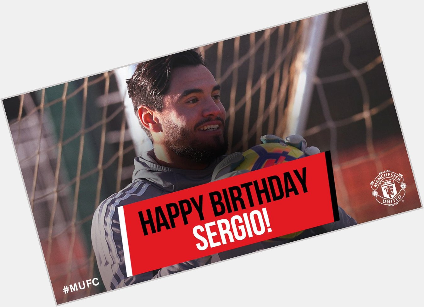 Happy birthday to keeper Sergio Romero! Have a great day! ??  