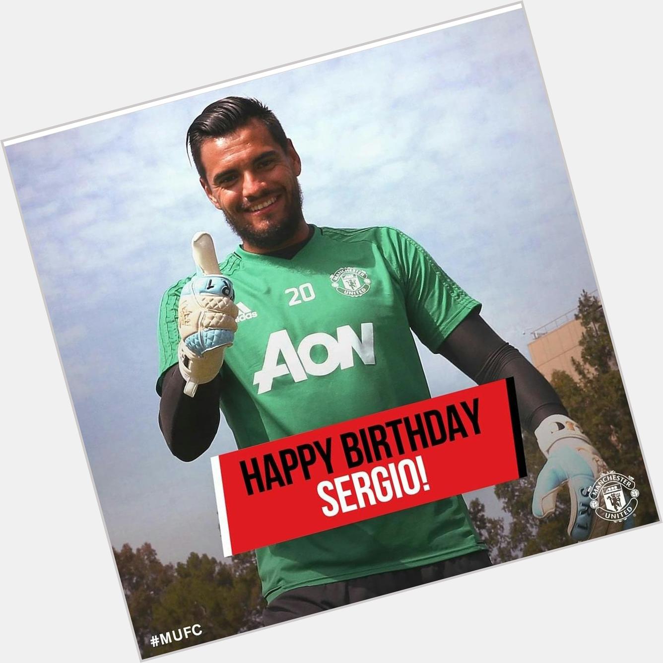 Happy Birthday Sergio Romero        