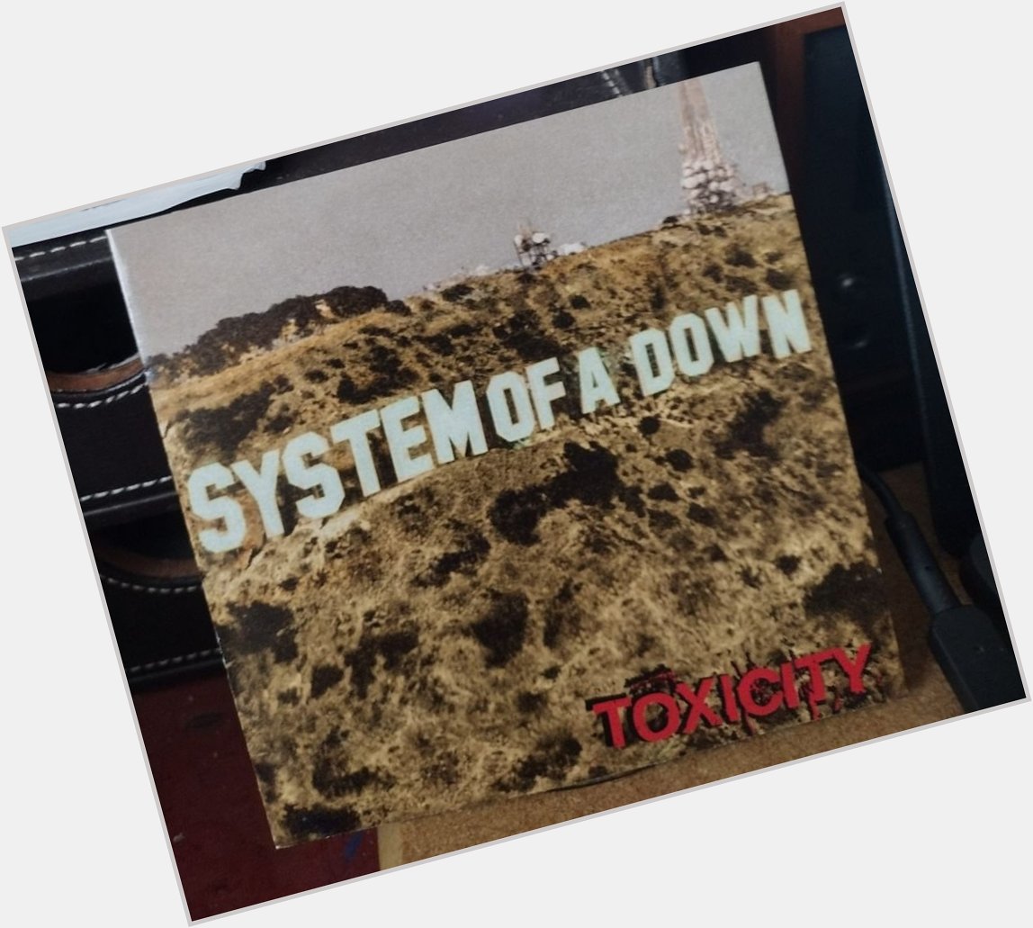 Today\s album listen, and a very happy 55th birthday to Serj Tankian....System of a Down: Toxicity. 